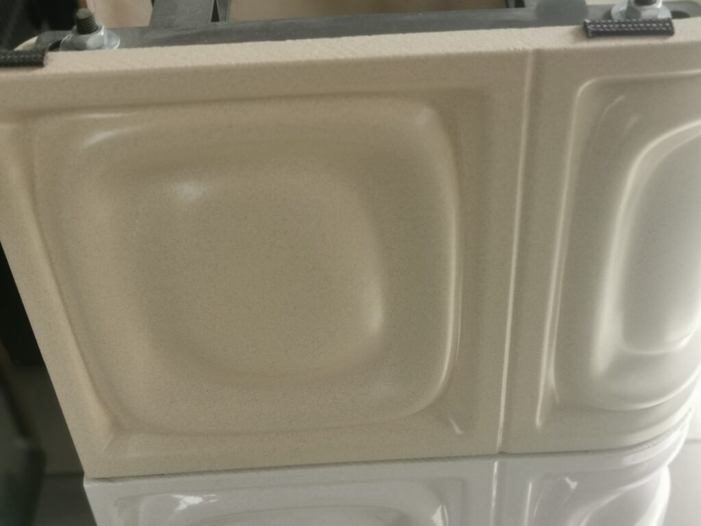 Kominek piec kaflowy na drewno ALEA EKO 6kW cappuccino