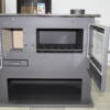 Kominek Piec kuchenny kuchnia drewno VIKI LUX 10kW - Piekarnik do pieczenia potraw