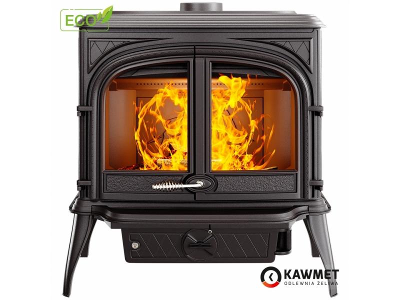 Piec wolnostojący, żeliwny KAWMET Premium HELIOS S8 ECO
