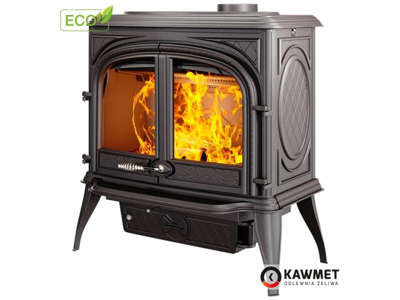 Piec wolnostojący, żeliwny KAWMET Premium HELIOS S8 ECO