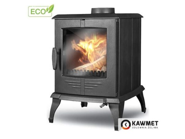 Piec wolnostojący, żeliwny na drewno KAWMET P8 7,9 kW ECO