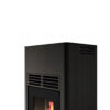 Piec kominek na pellet Eva Calor Karina 9kW czerwony z nadmuchem - gora