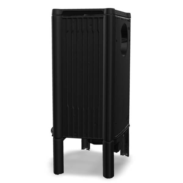 Piecyk wolnostojący żeliwny na drewno Dovre Astro 2L 7 kW bok
