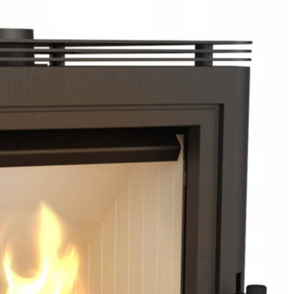 Piec żeliwny koza K5 Ø 150 7 kW - NOWOCZESNY DESIGN