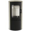 Piec stalowy koza KRATKI AB SDR ECO 5,5 kW Ø 150 - krewmowe boki
