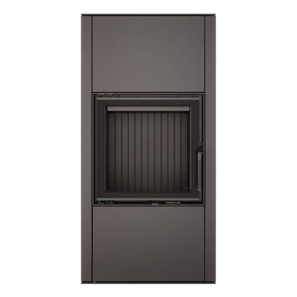 Piec wolnostojący nowoczesny na drewno SAVEN Vatra XL 50x50 Black ECO - 2