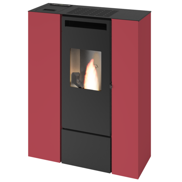 PIEC KOMINEK NA PELLET TYPU SLIM Z DGP EVA CALOR PIA 11 KW